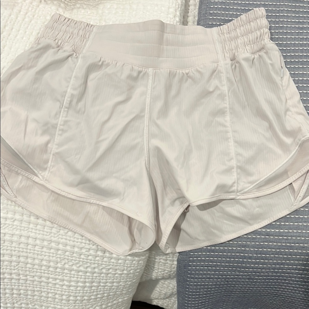 Women's Cream Shorts